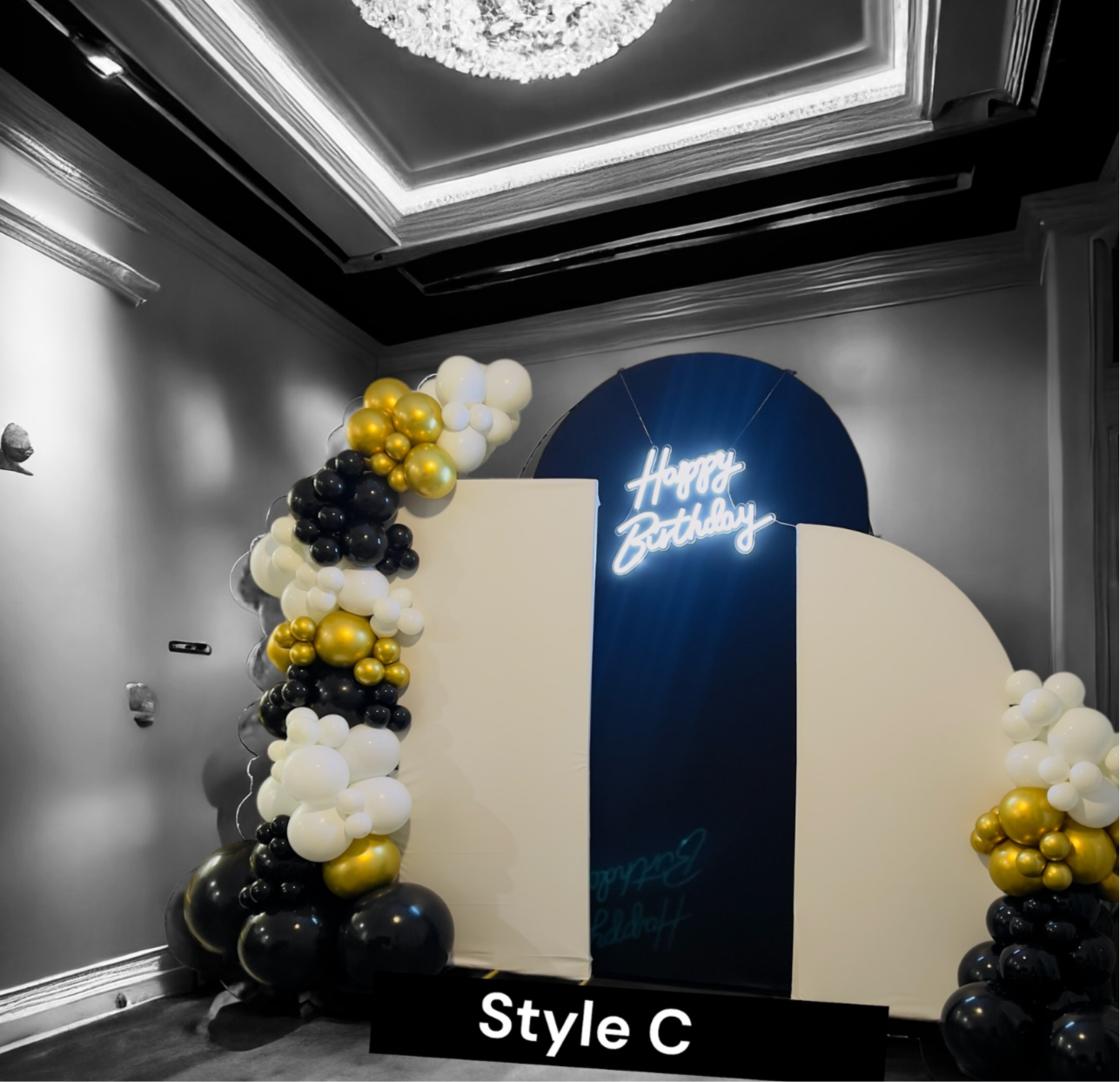 Balloon Garland and Backdrop Service