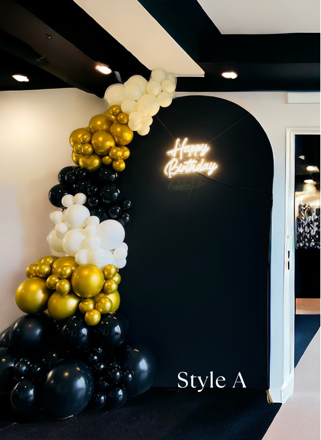 Balloon Garland and Backdrop Service